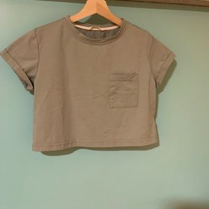 NWOT Crop Tee